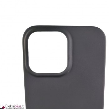 Kieto silikono 2 mm.storio dėklas - juodas (Apple Iphone 14 Pro Max) Kieto silikono 2 mm.storio dėklas - juodas (Apple Iphone 14 Pro Max)